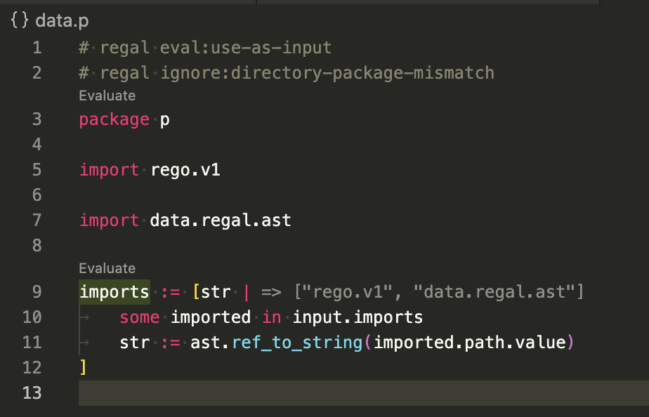 Use AST of file as input